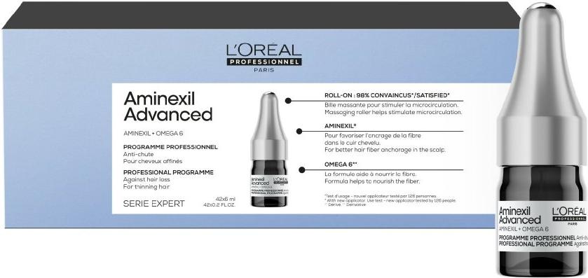 L'Oréal Professionnel Aminexil Advanced kúra proti vypadávaniu vlasov 42x6ml