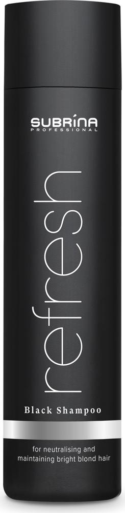 Subrina Professional Refresh Black čierny šampón na blond vlasy 250ml