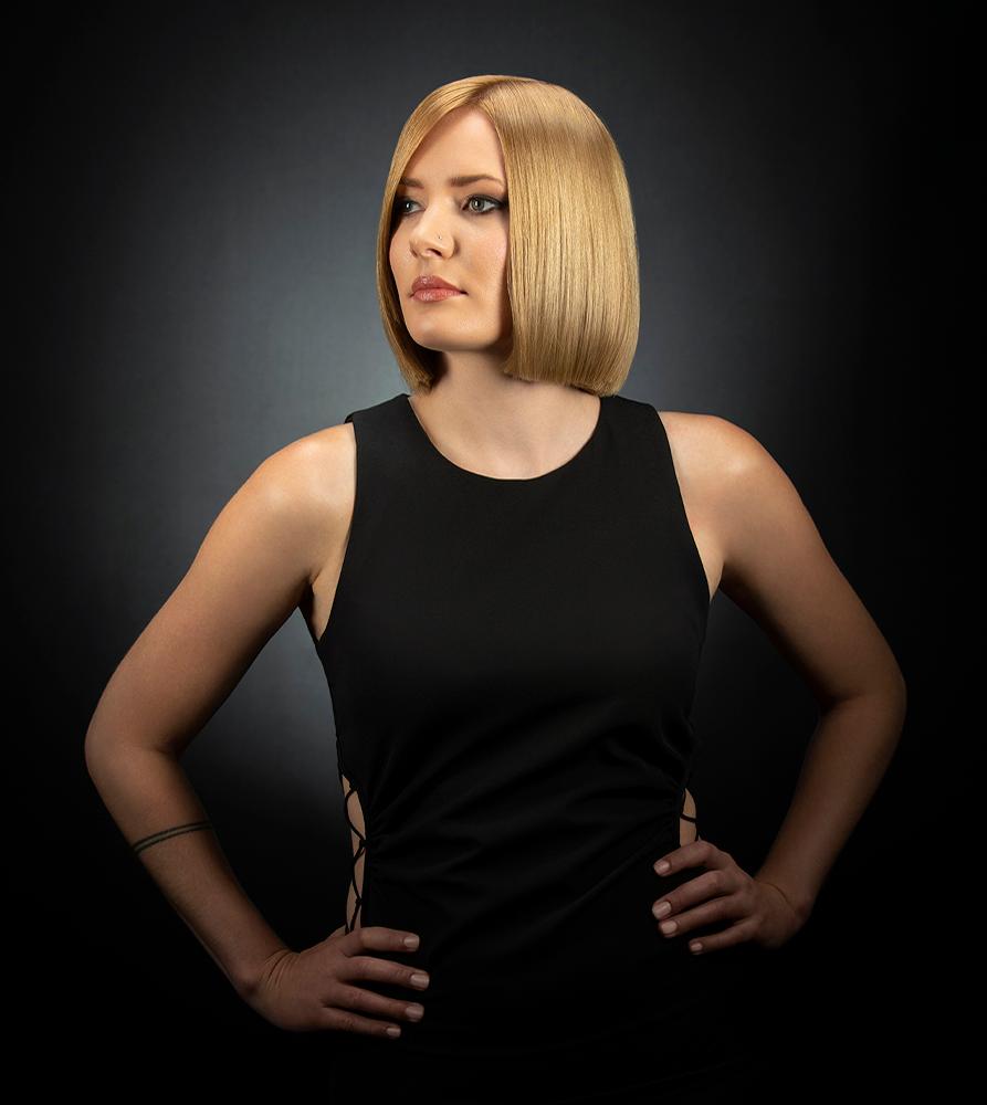 Rovné vlasy po plecia